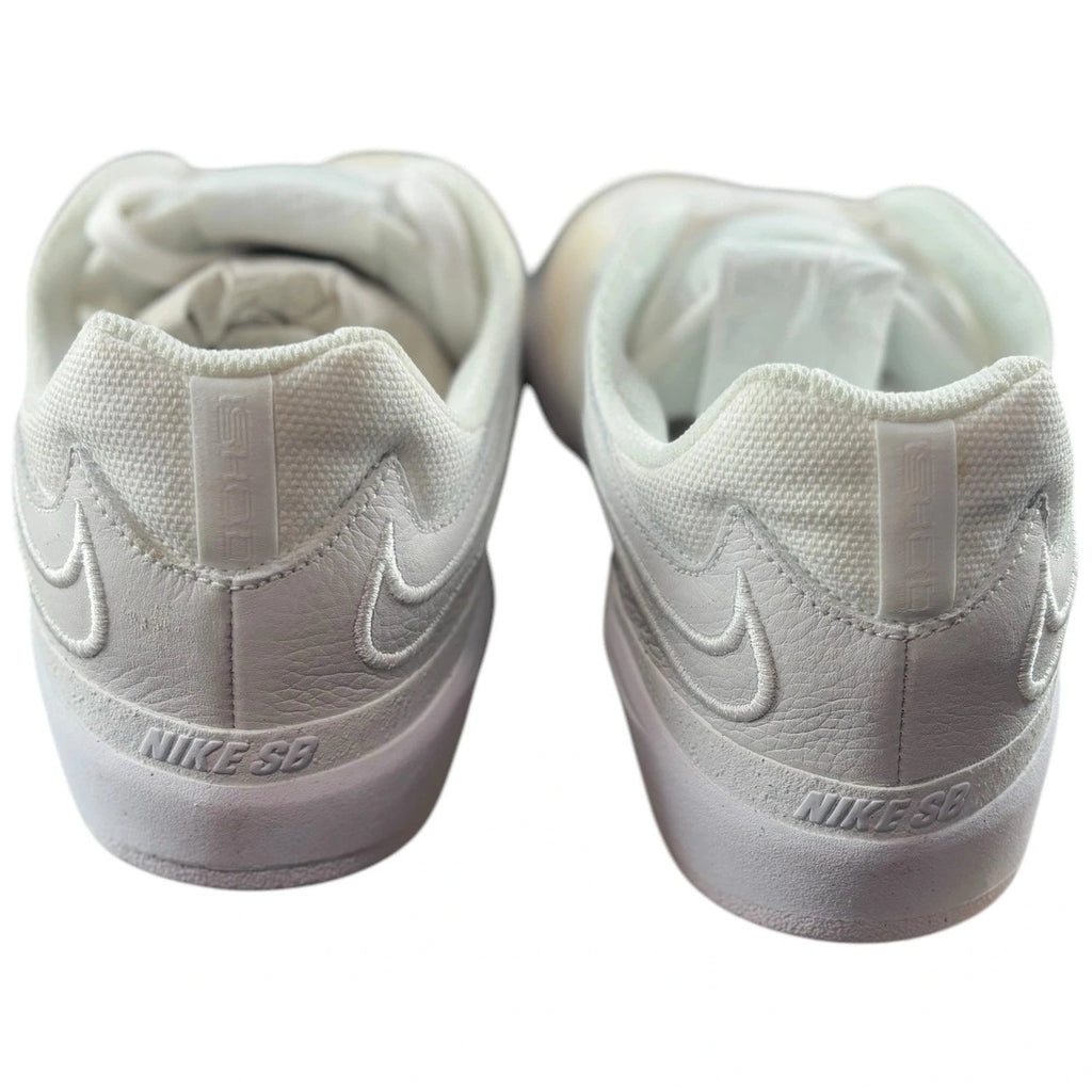 Men White Nike SB Ishod Wair Premium Skate Trainers