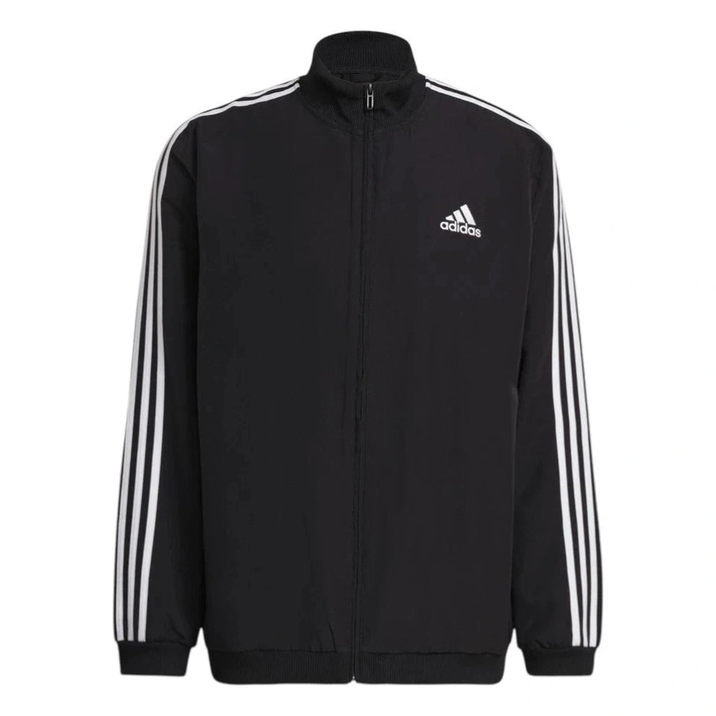 Men's Adidas Essentials Aeroready 3-Stripes Black Tracksuit