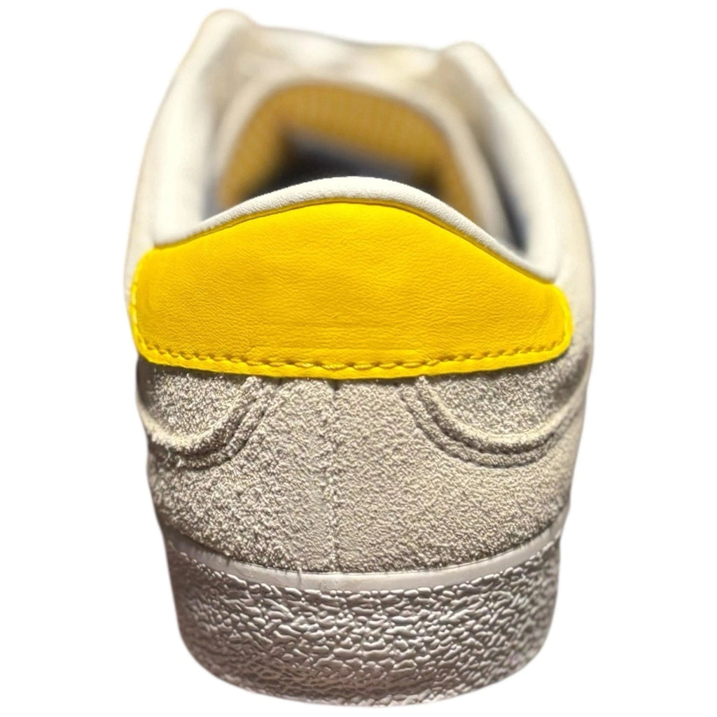 Men's Adidas Puig Indoor Shoes Suede Cloud White Yellow