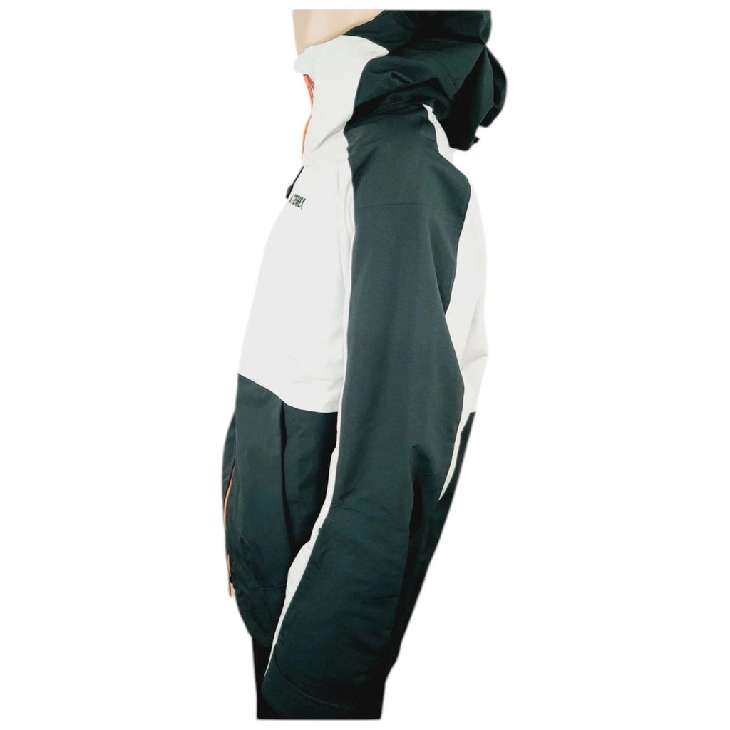 Men's Adidas Terrex Hooded Snow Jacket Shadow Green