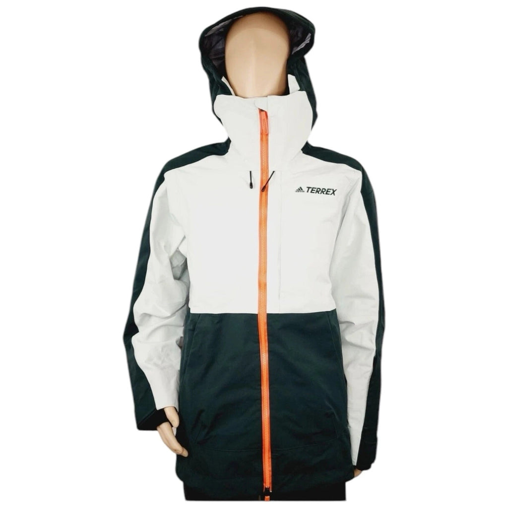 Men's Adidas Terrex Hooded Snow Jacket Shadow Green