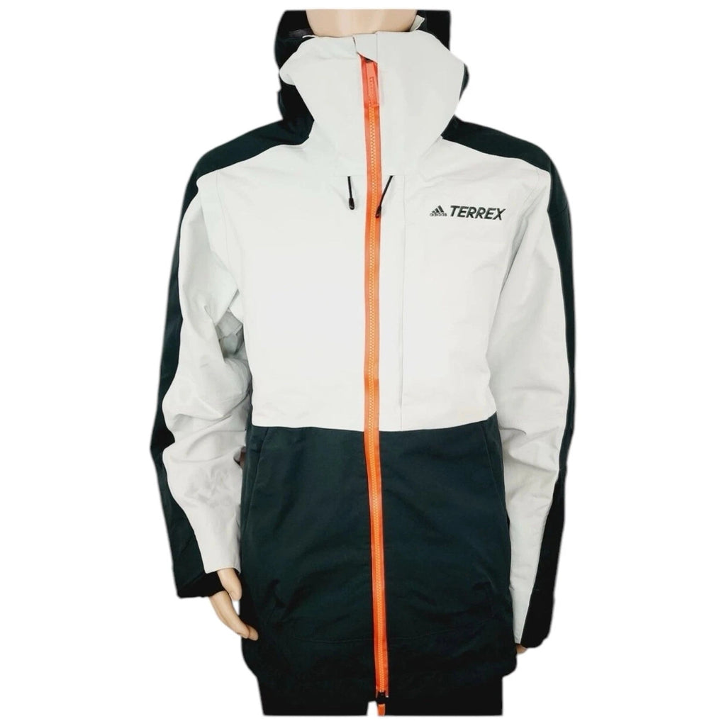 Men's Adidas Terrex Hooded Snow Jacket Shadow Green