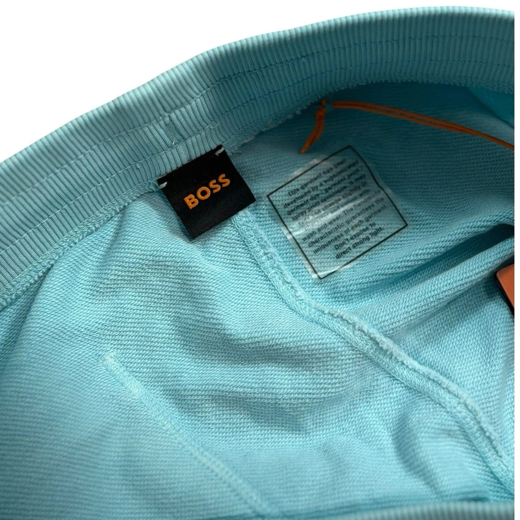 Boss Men's Baby Blue Fleece Sweat Shorts