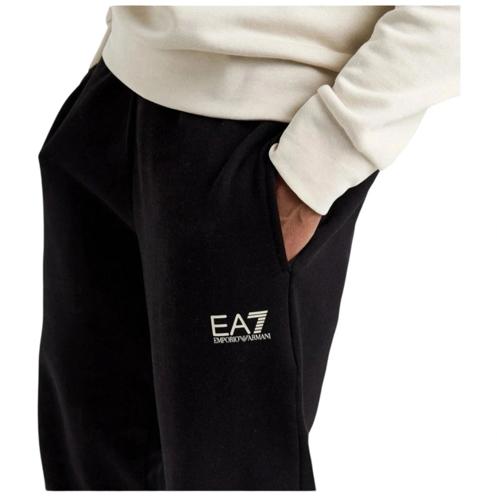 Men's Beige EA7 Emporio Armani Fade Crew Tracksuit