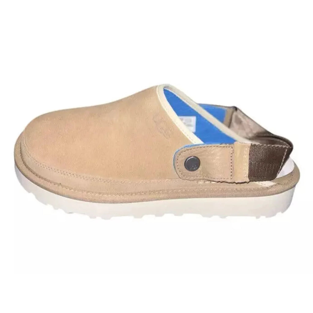 Men's Beige UGG Goldencoast Clogs Sandals