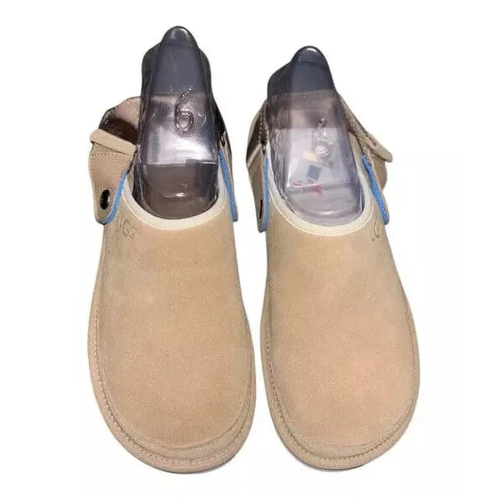 Men's Beige UGG Goldencoast Clogs Sandals