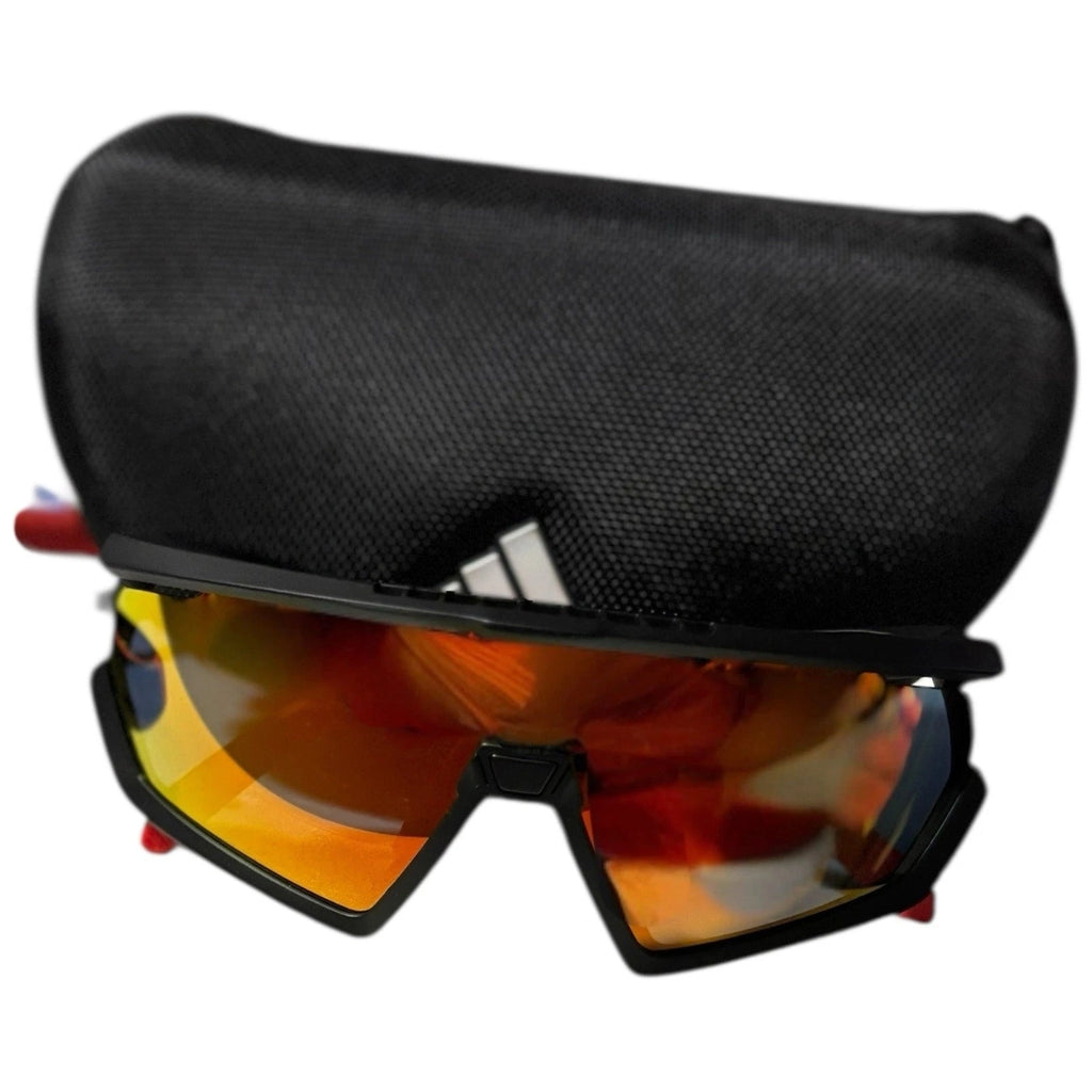 Men's Black Adidas Sport Injected Sunglasses