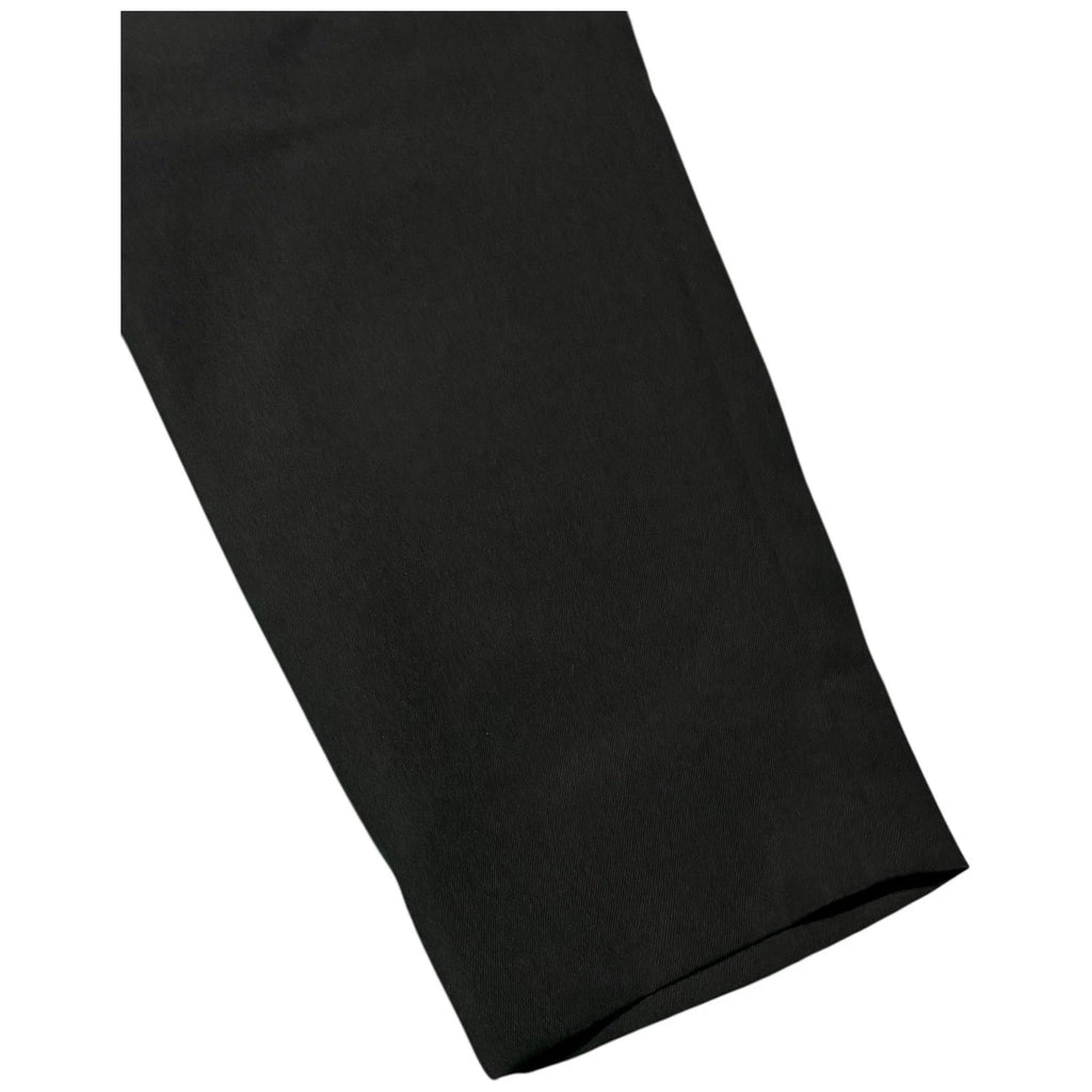 Black Comme Des Garcons Homme Plus Cotton Smart Trousers