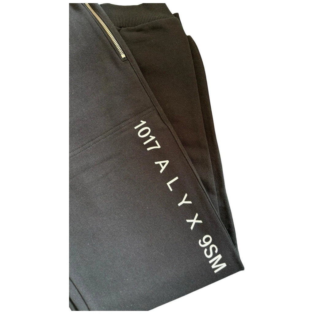1017 ALYX 9SM Men's Black Fleece Jogger Pants
