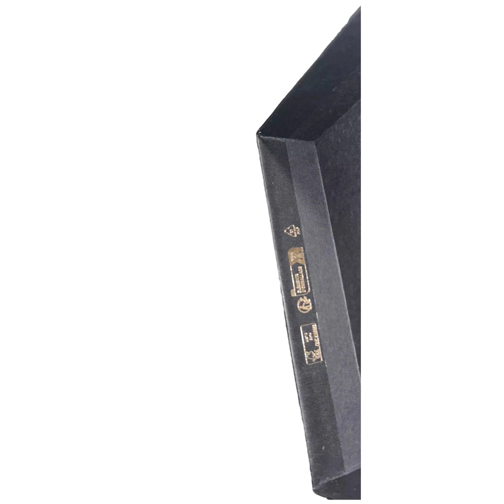 Men's Black Leather Bi Fold Wallet with Silver Medusa Logo