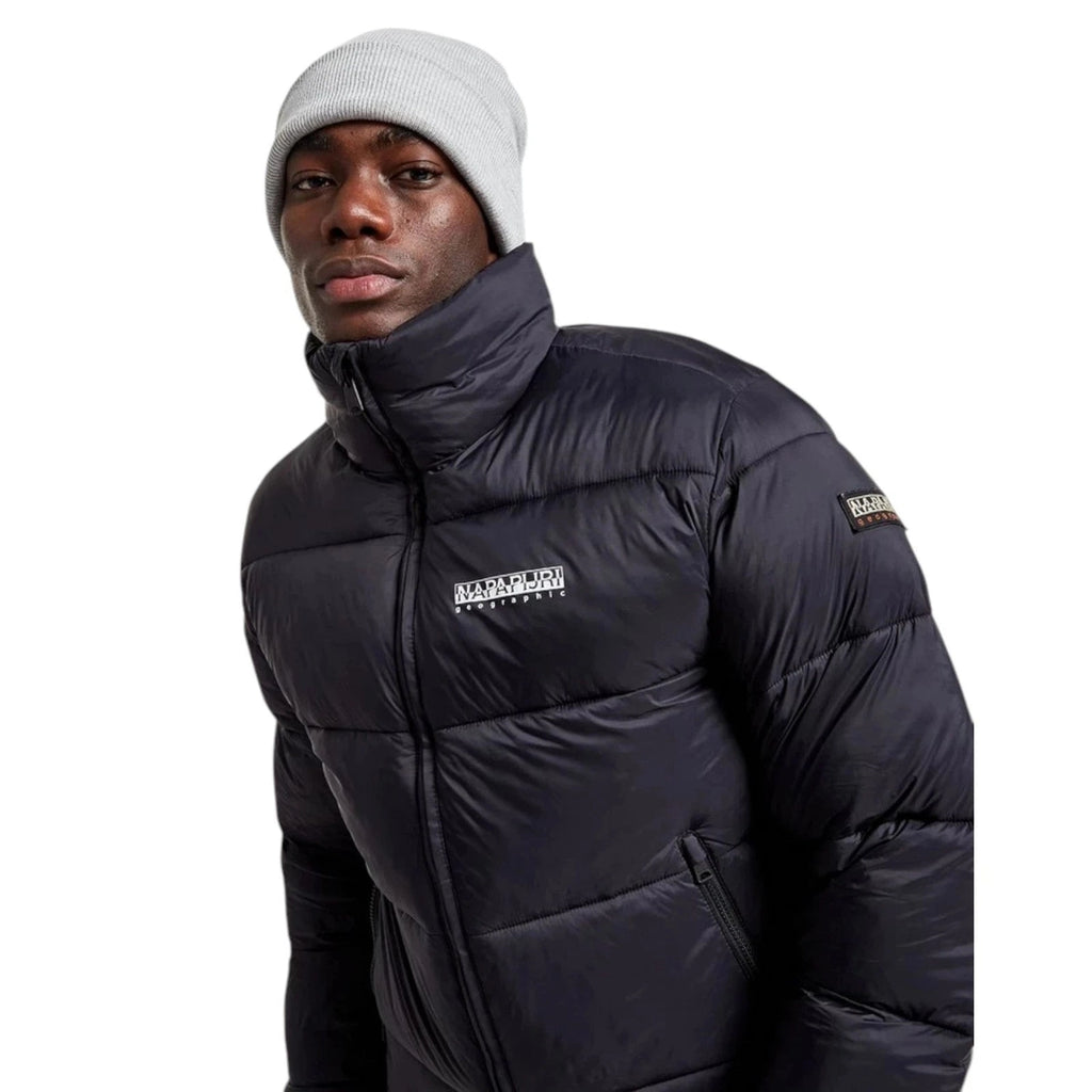 Men's Black Napapijri Suomi Padded Jacket