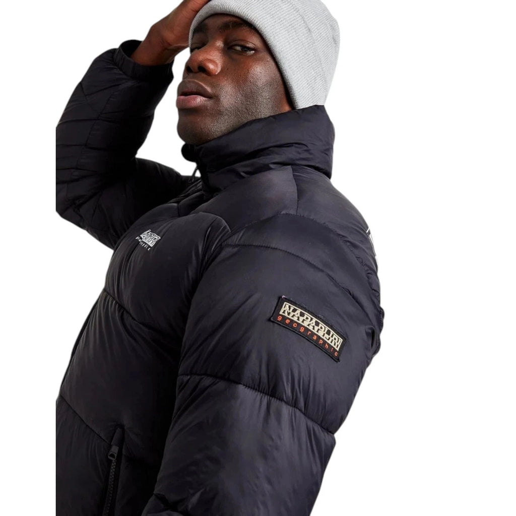 Men's Black Napapijri Suomi Padded Jacket