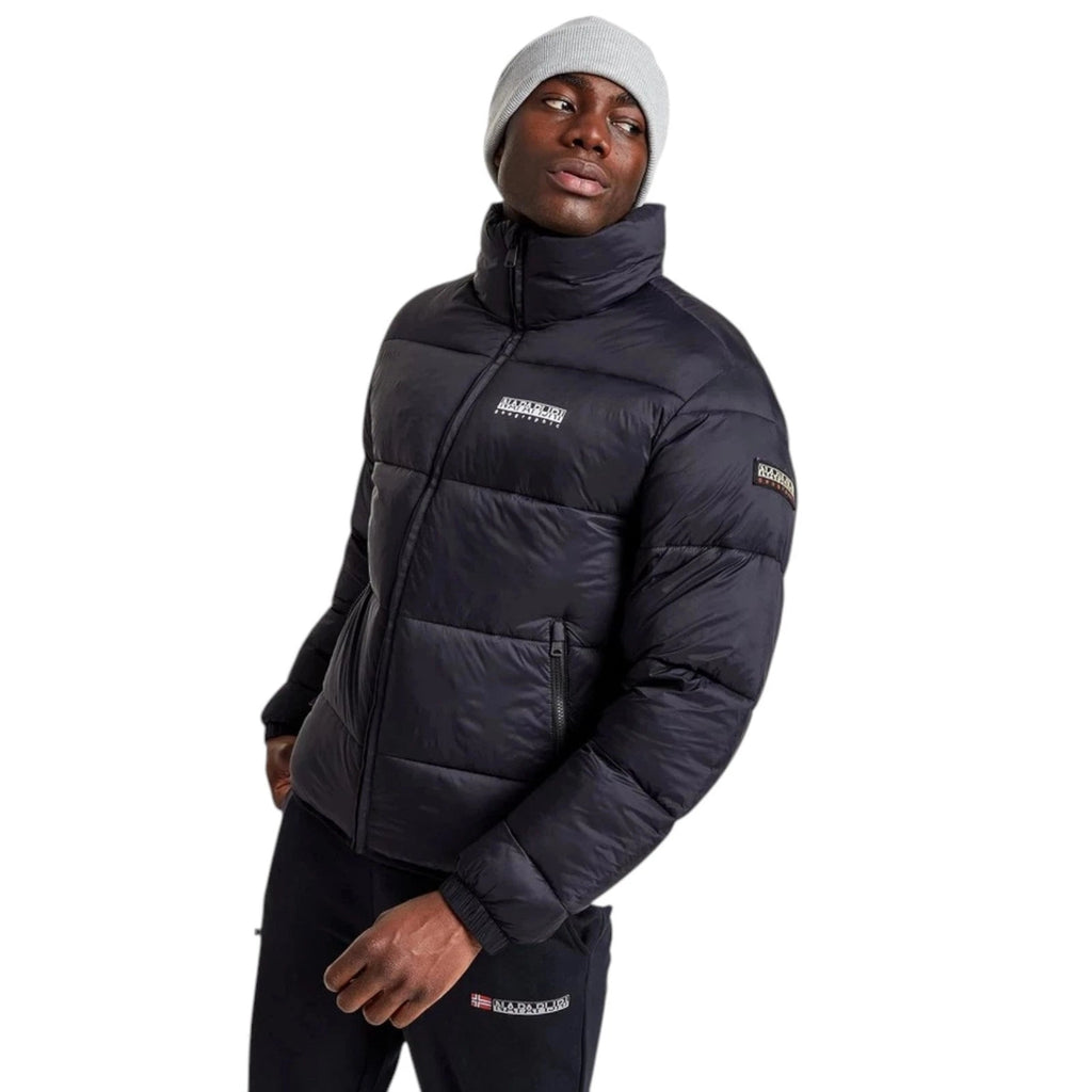 Men's Black Napapijri Suomi Padded Jacket