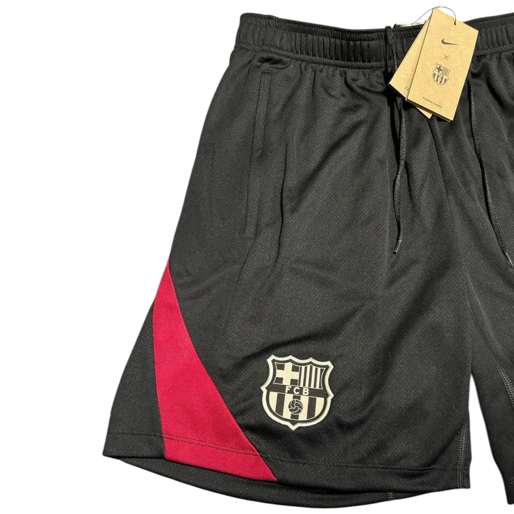Men's Black Nike FC Barcelona Strike Shorts Dri-FIT