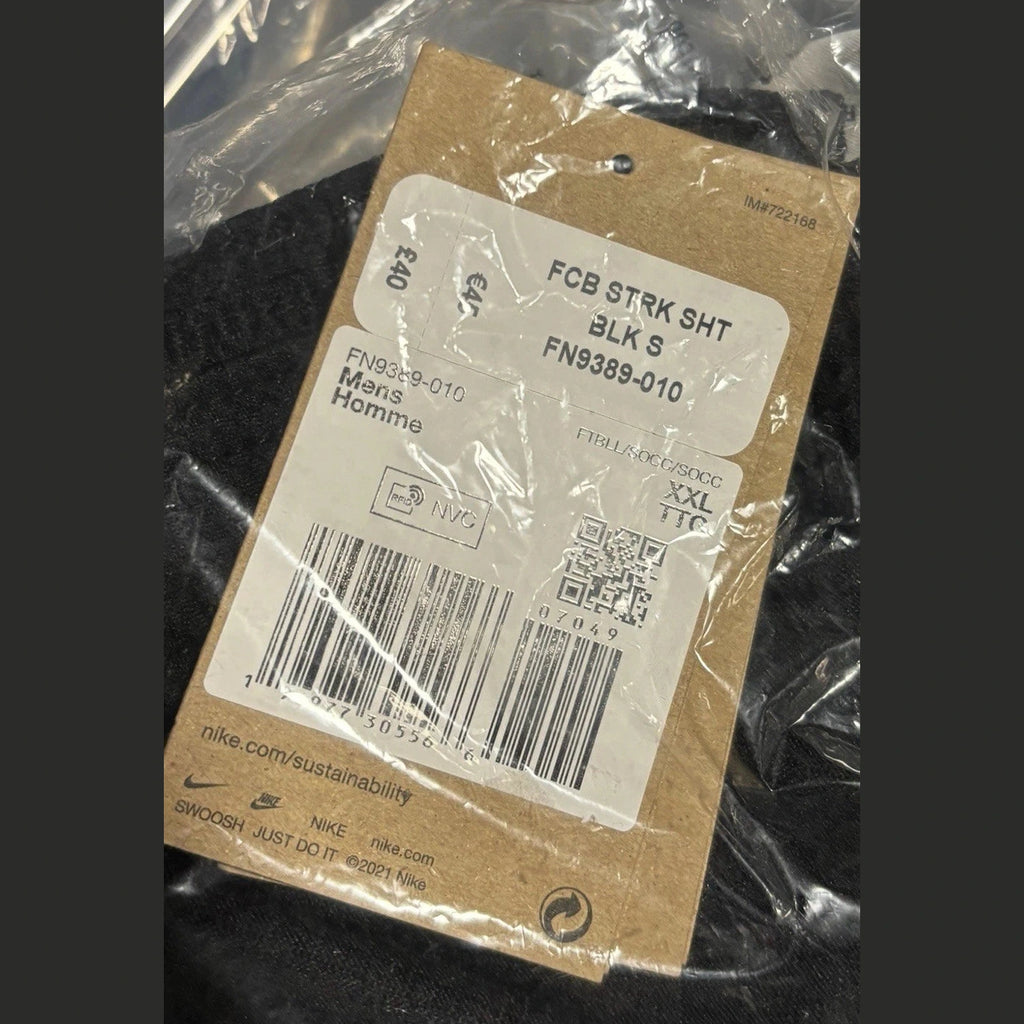 Men's Black Nike FC Barcelona Strike Shorts Dri-FIT