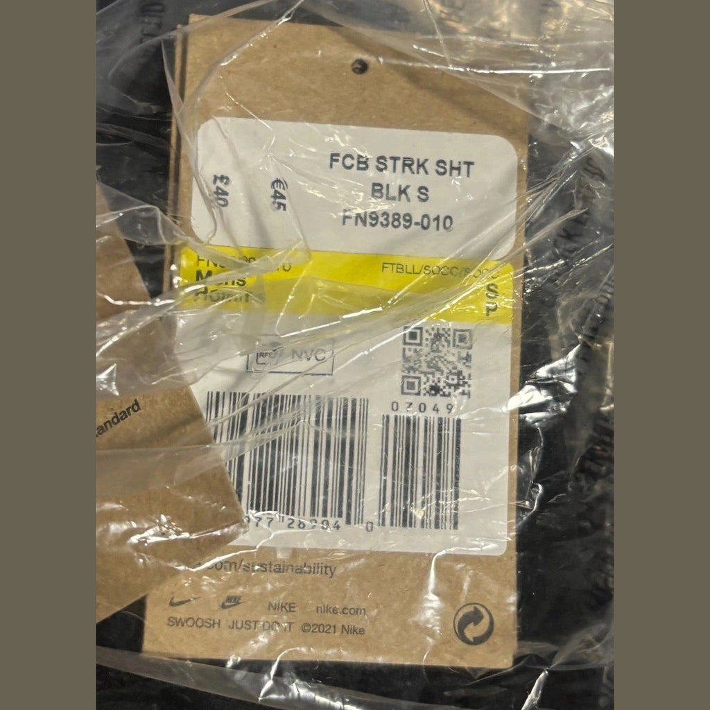 Men's Black Nike FC Barcelona Strike Shorts Dri-FIT