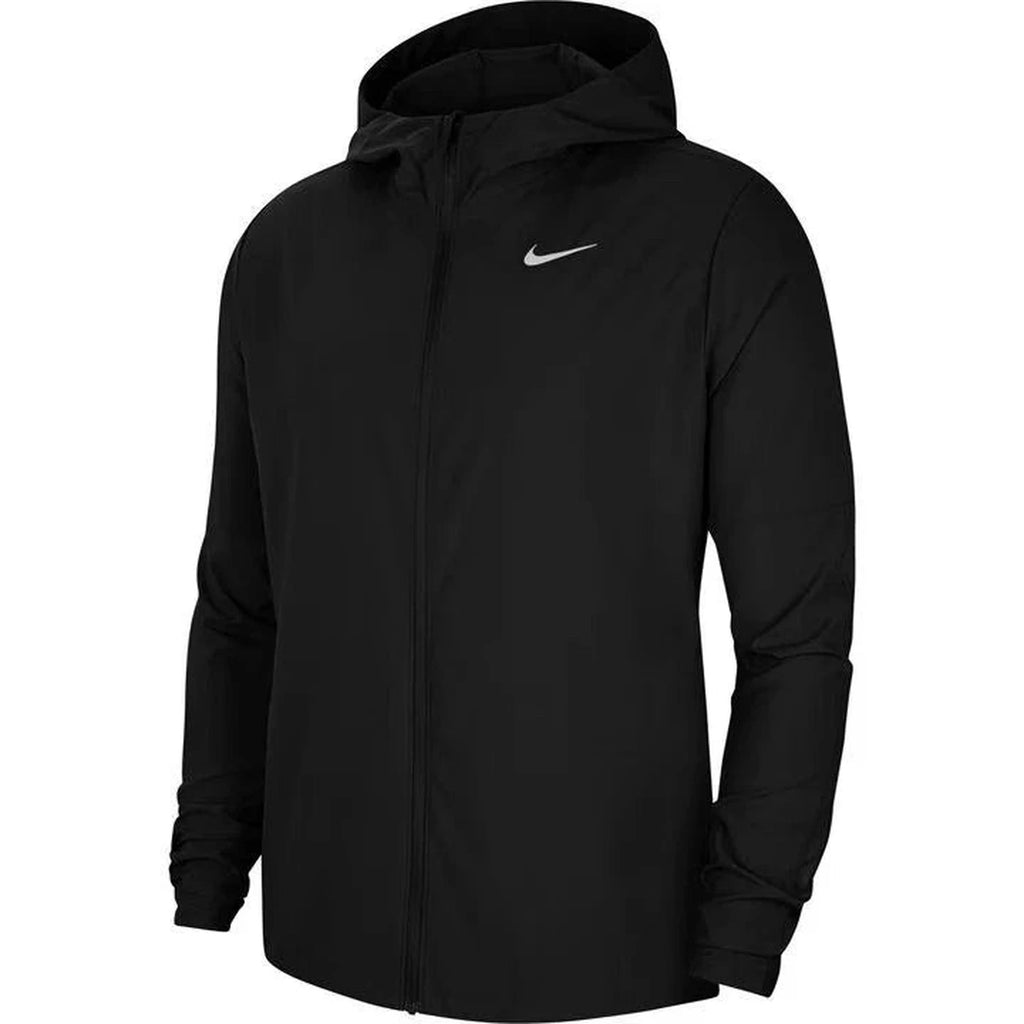 Men's Black Nike Hooded Run Jacket Reflective