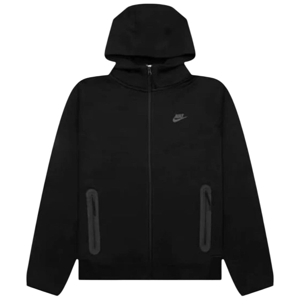 Men's Black Nike Tech Fleece Windrunner Hoodie