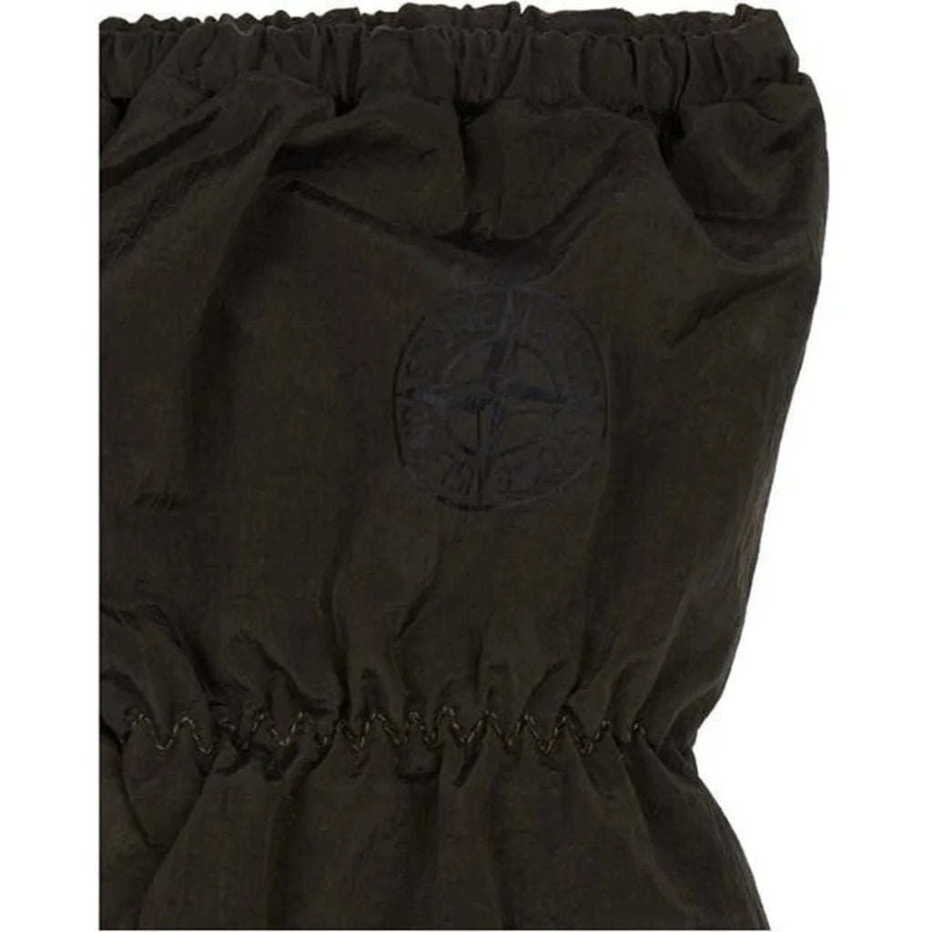 Men's Black Nylon Metal Gloves