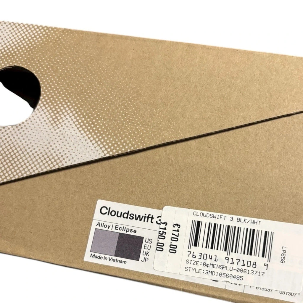 Men's Black On Running Cloudswift 3 Trainers