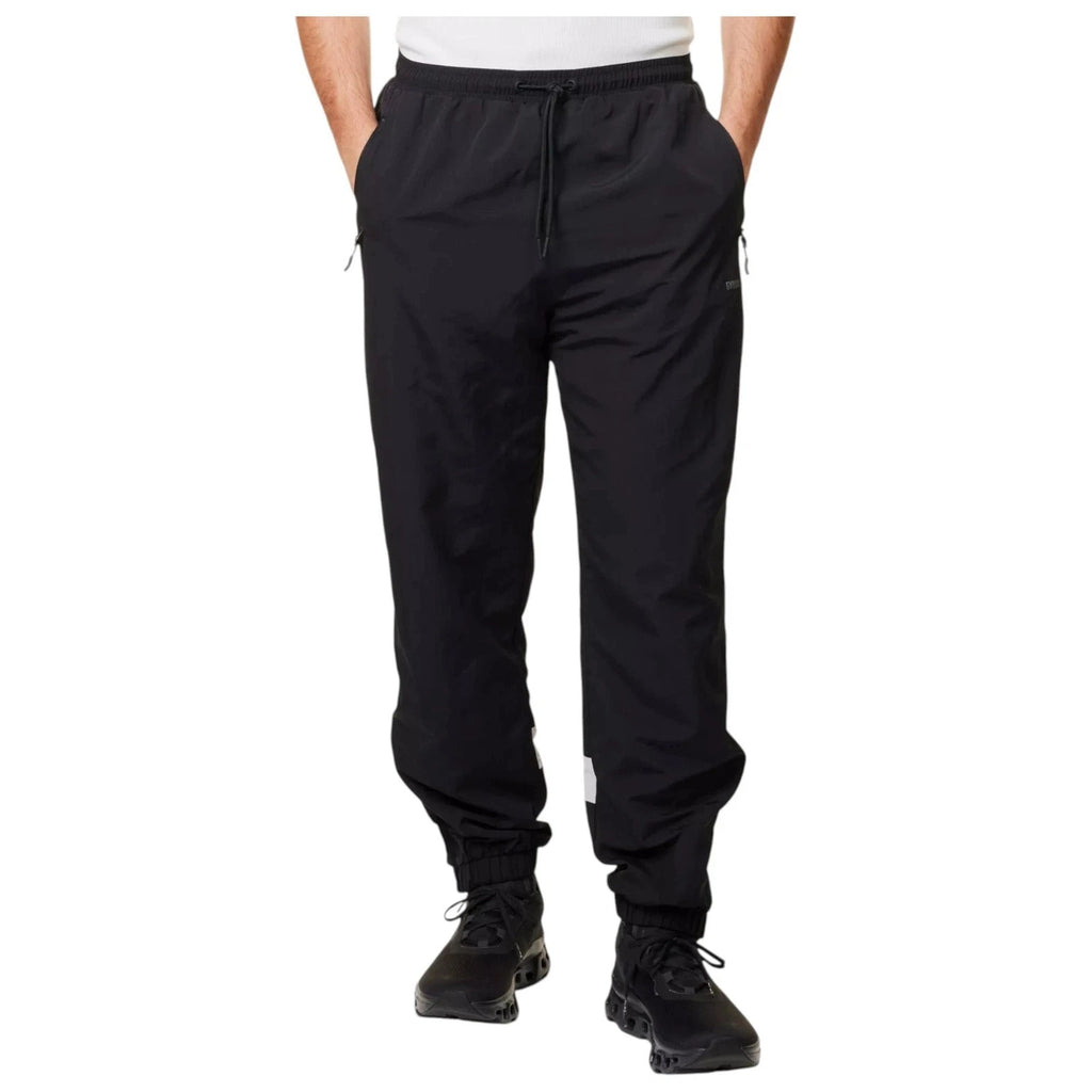 Men's Black Oversized Fit Gymshark Every Wear Coach Track Pants