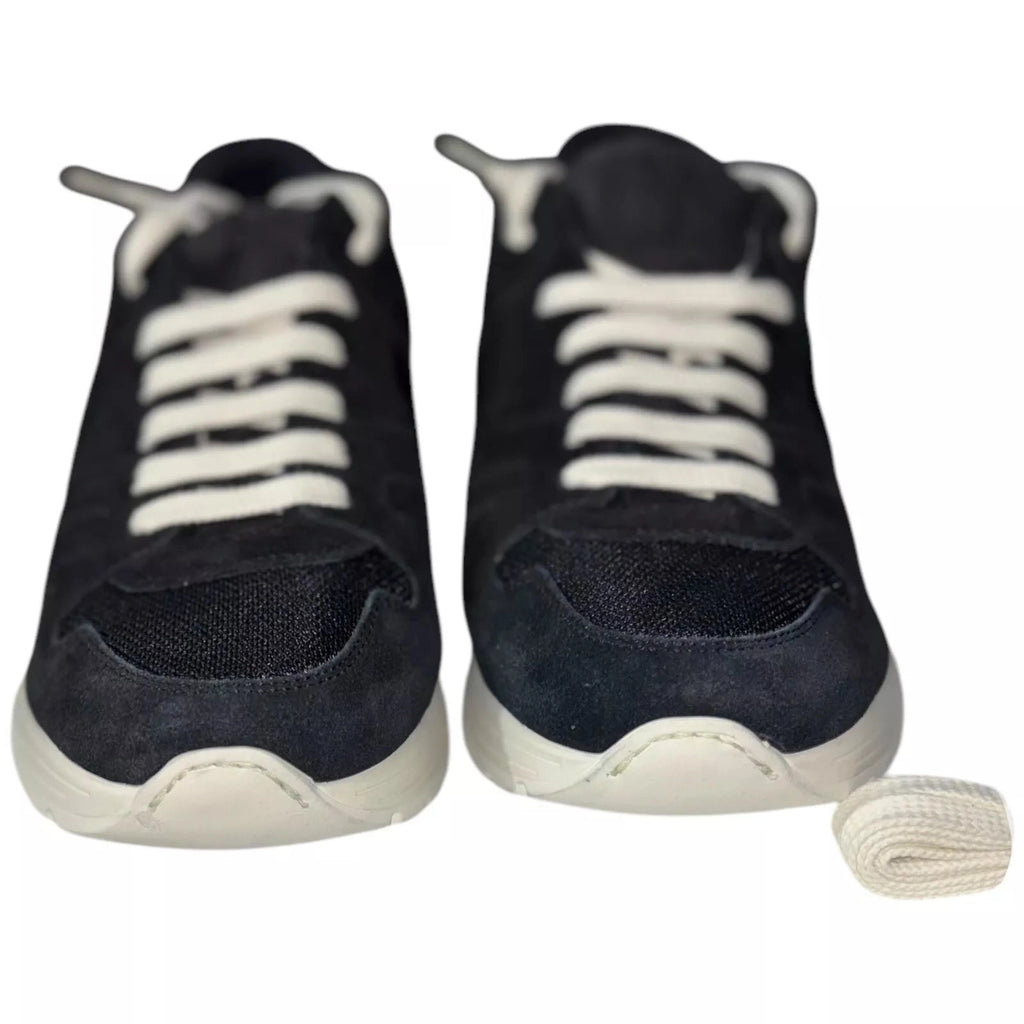 Men's Black Suede Common Projects Cross Trainers