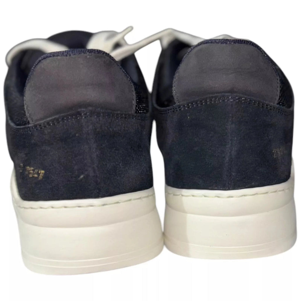 Men's Black Suede Common Projects Cross Trainers