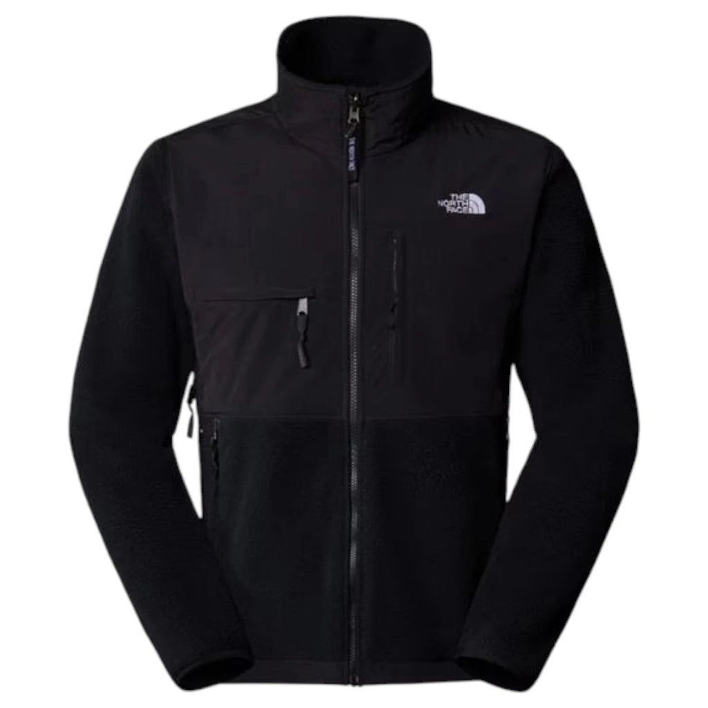 Men's Black The North Face Denali Full Zip Fleece Jacket