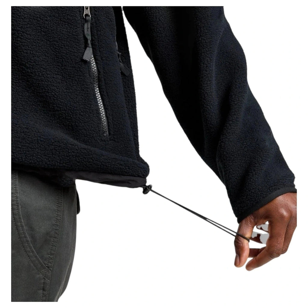 Men's Black The North Face Denali Full Zip Fleece Jacket