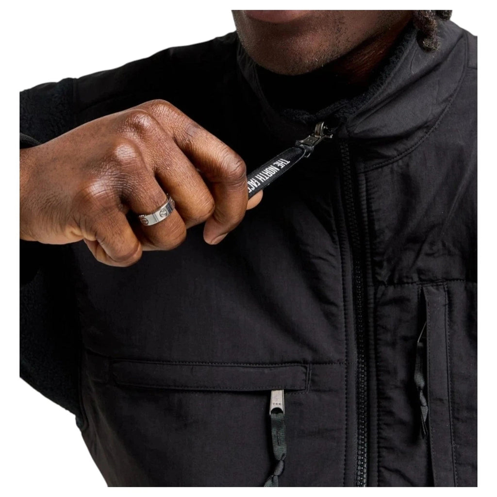 Men's Black The North Face Denali Full Zip Fleece Jacket