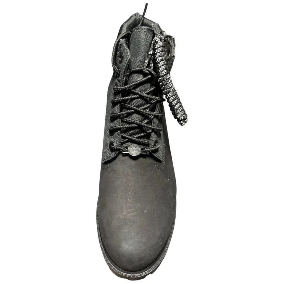 Men's Black Timberland Premium 6 Inch Waterproof Boots