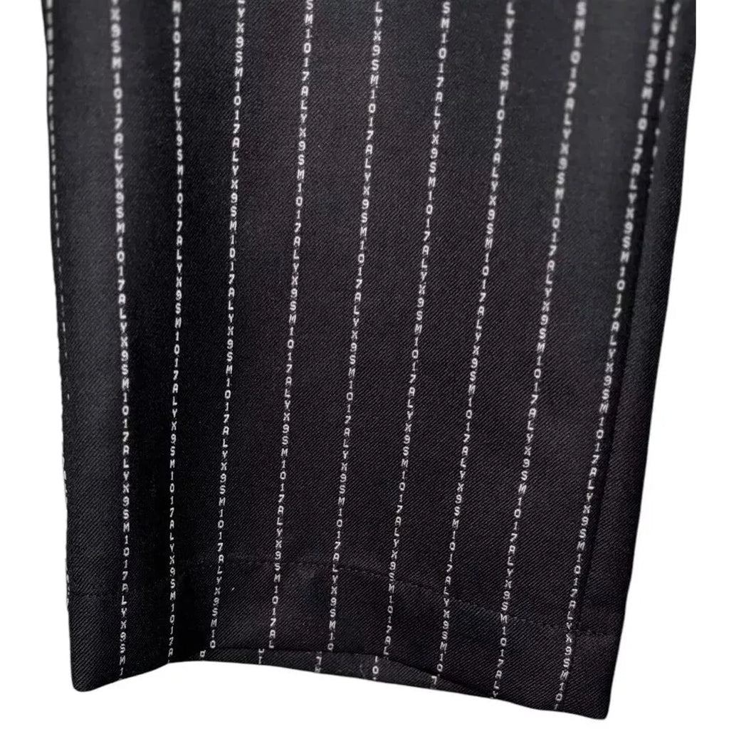 Men's Black Wool Smart Trousers by Alyx
