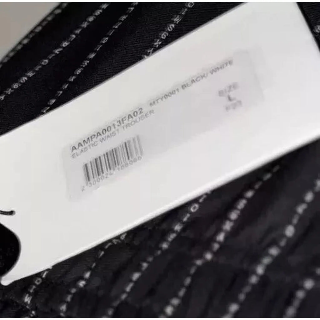 Men's Black Wool Smart Trousers by Alyx