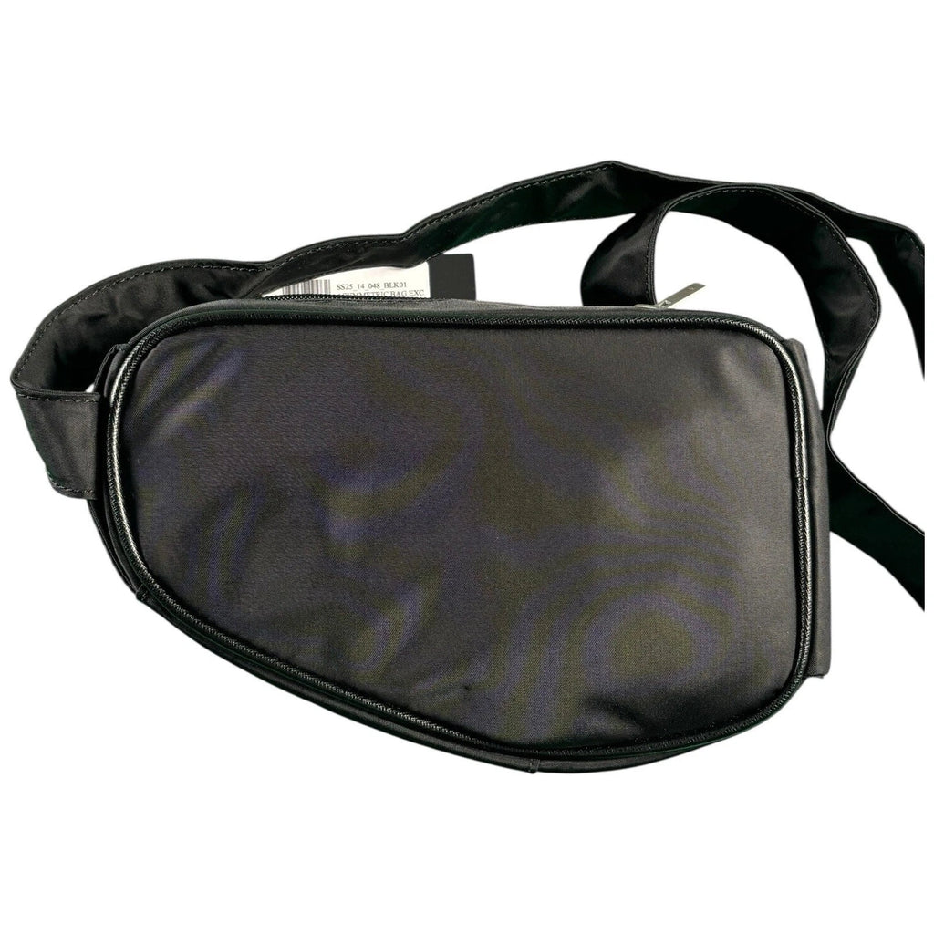 Heliot Emil Black Woven Cross-Body Bag