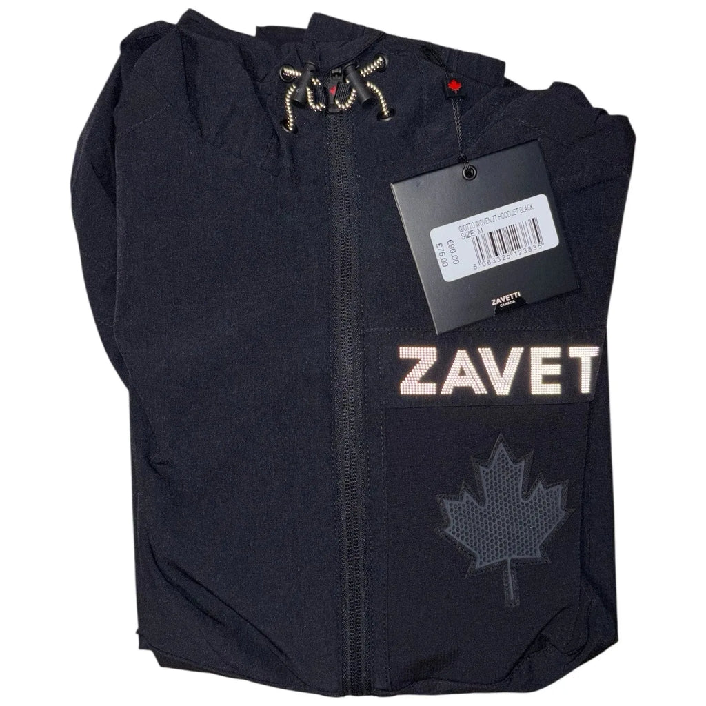 Men's Black Zavetti Canada Giotto Windrunner Jacket