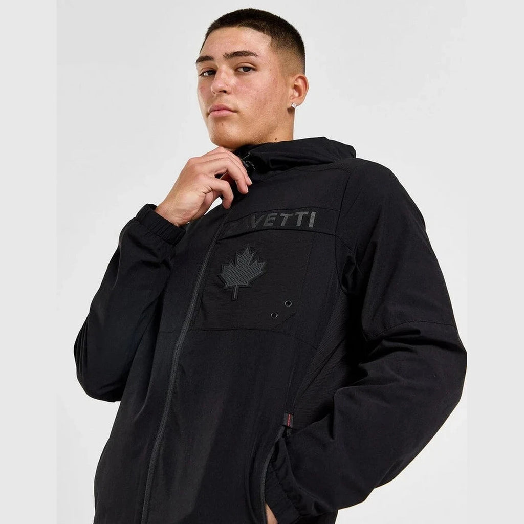 Men's Black Zavetti Canada Giotto Windrunner Jacket