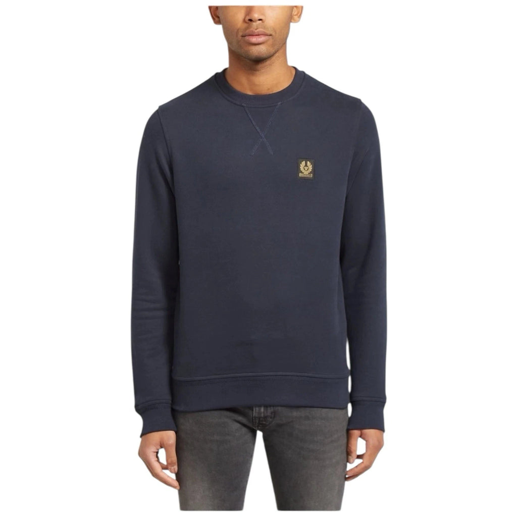 Men's Blue Belstaff Crewneck Sweatshirt