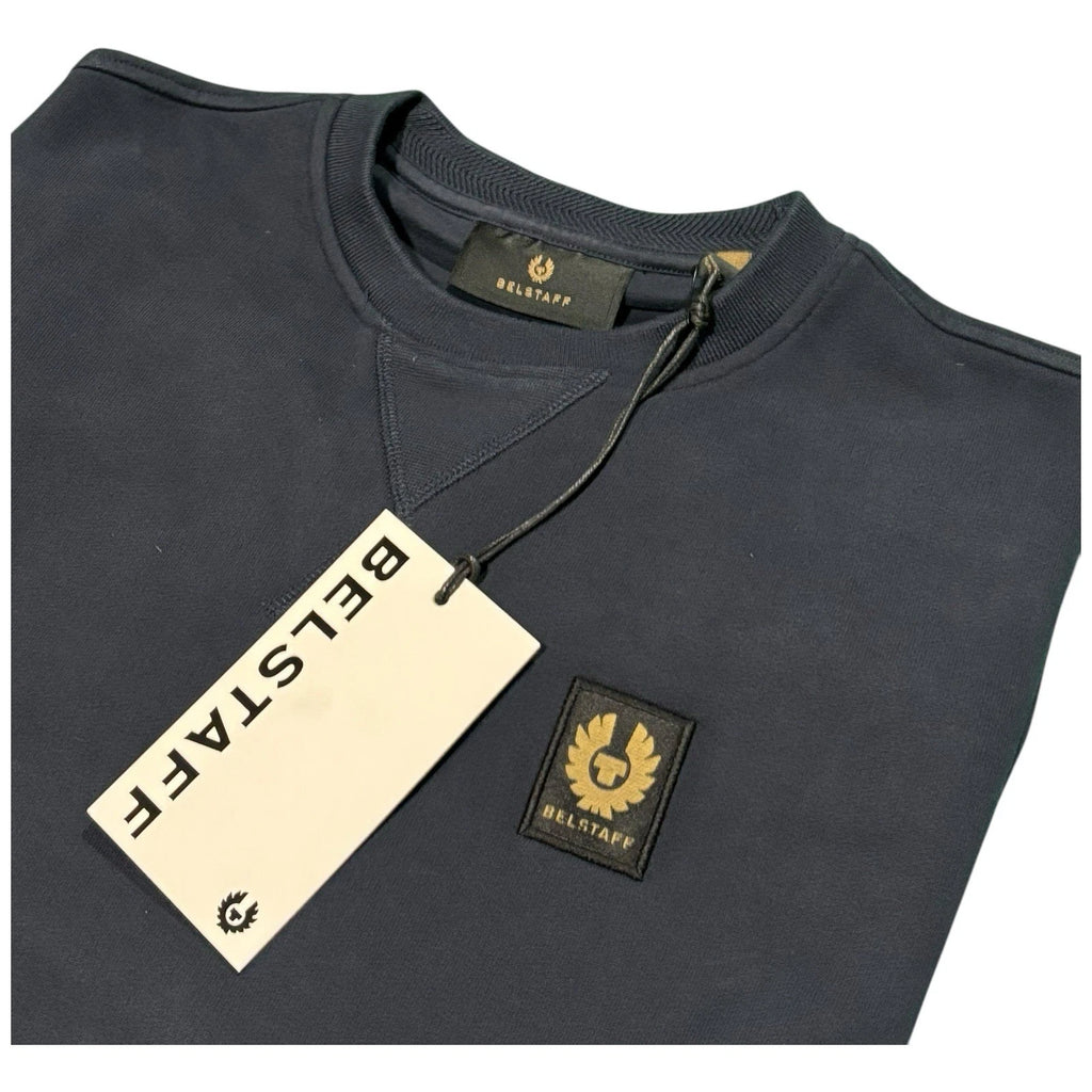 Men's Blue Belstaff Crewneck Sweatshirt