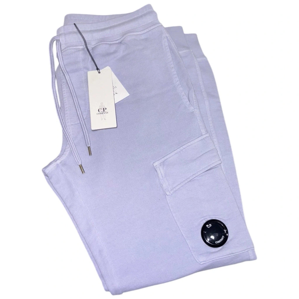 Men's Blue C.P. Company Joggers Cargo Sweatpants