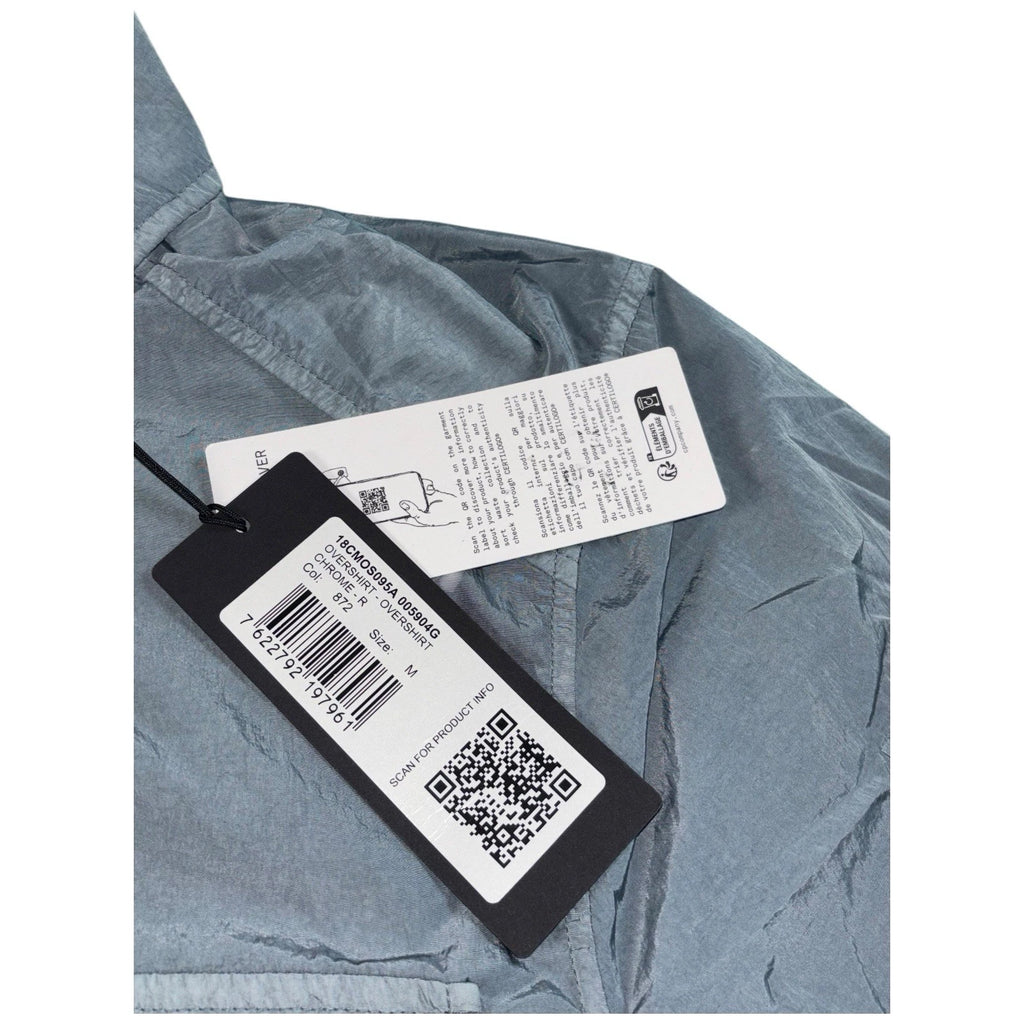 Men's Blue CP Company Chrome-R Pocket Overshirt