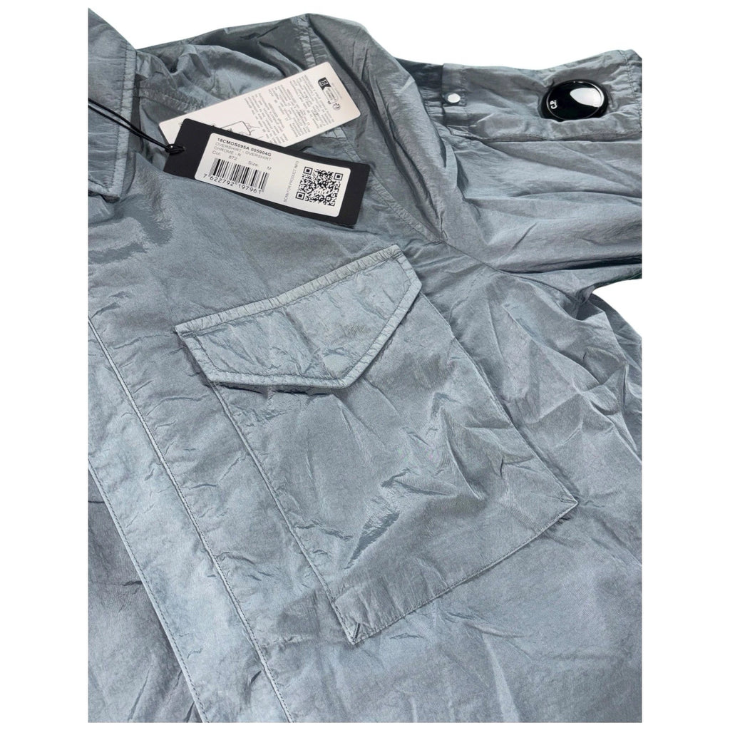 Men's Blue CP Company Chrome-R Pocket Overshirt