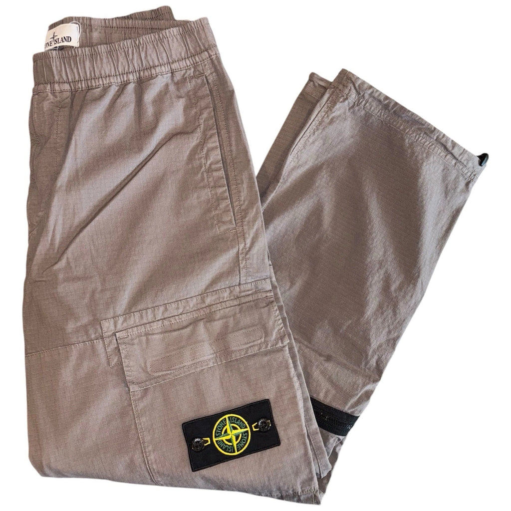 Stone Island Men's Brown Cargo Pants