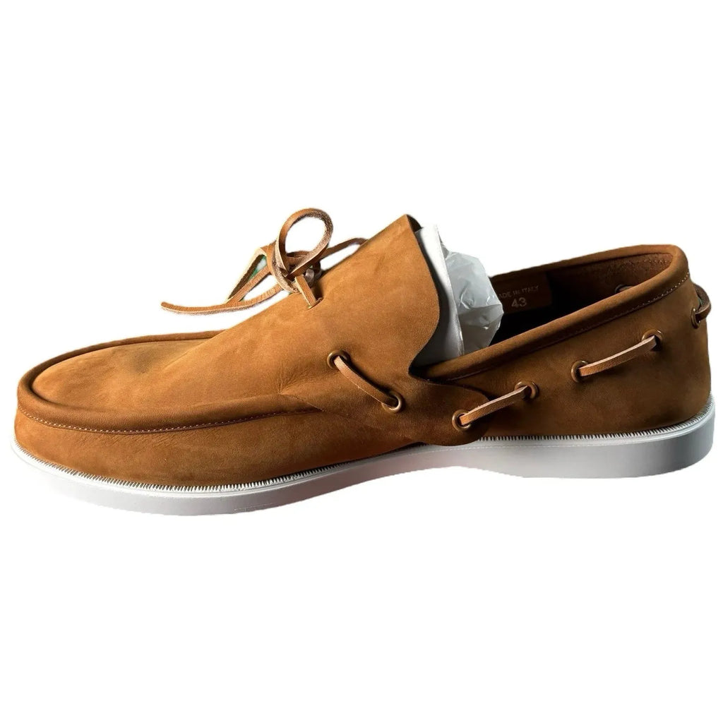 Marni Men's Brown Moccasin Loafers