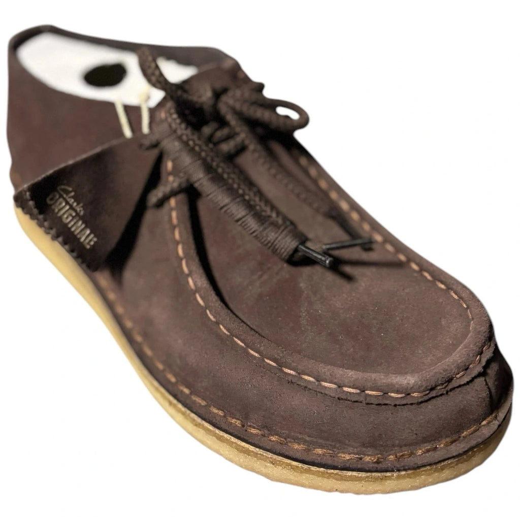 Clarks Men's Brown Suede Desert Boots