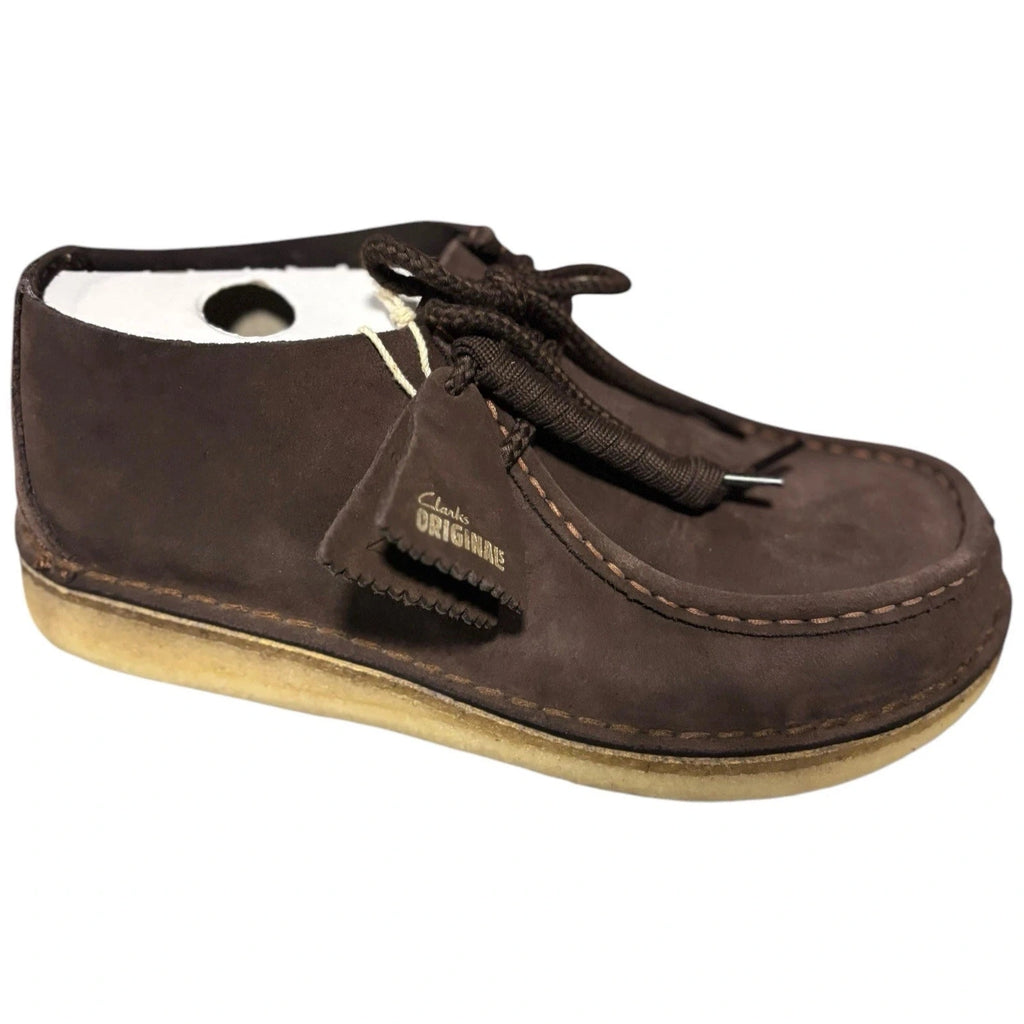 Clarks Men's Brown Suede Desert Boots