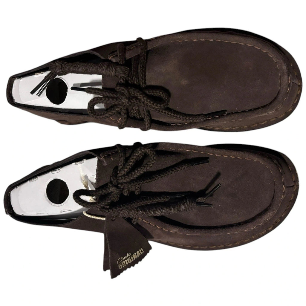 Clarks Men's Brown Suede Desert Boots