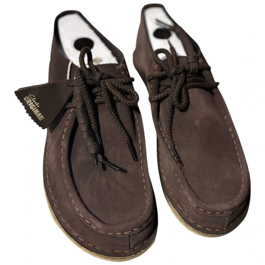 Clarks Men's Brown Suede Desert Boots