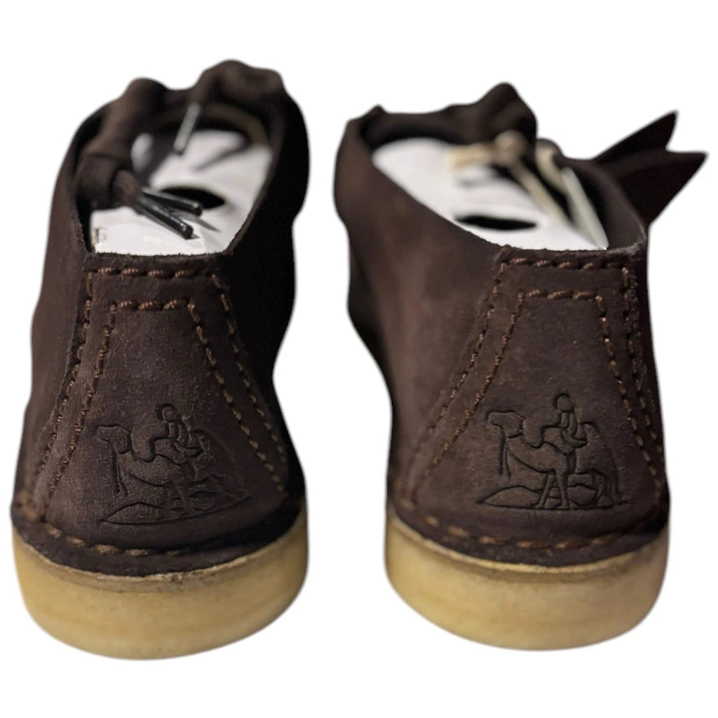 Clarks Men's Brown Suede Desert Boots