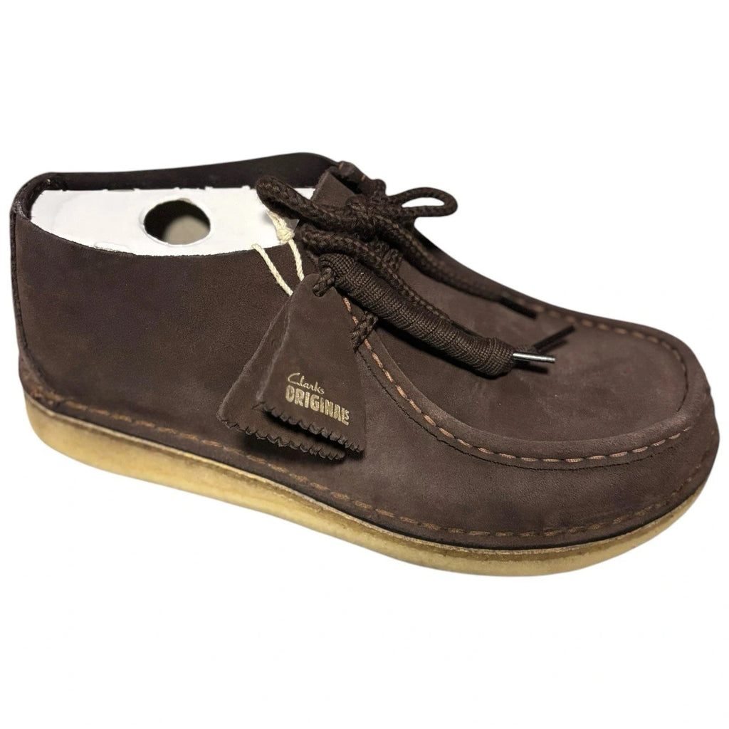 Clarks Men's Brown Suede Desert Boots