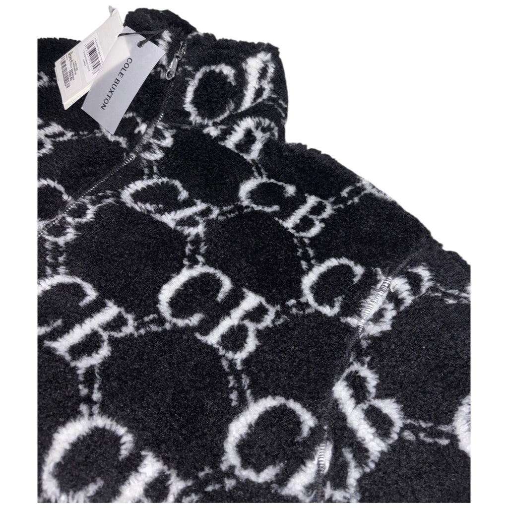Men's Cole Buxton Black Fleece Jacket